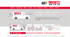 Desktop Screenshot of kurierag.de