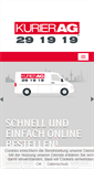 Mobile Screenshot of kurierag.de